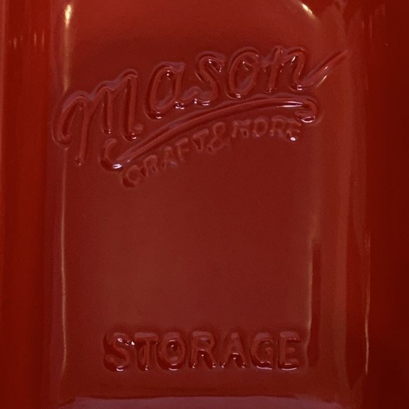 COPY - Mason Craft & More 3 Compartment Tabletop Candy Serving Dish Tray NEW RED - Picture 2 of 12